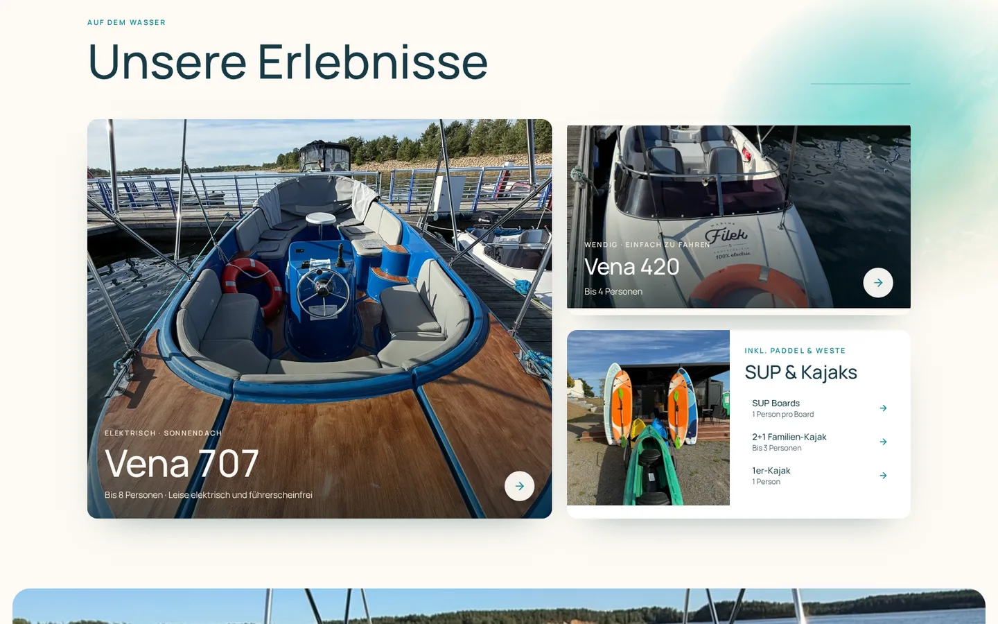 Boot oder Gerät auswählen